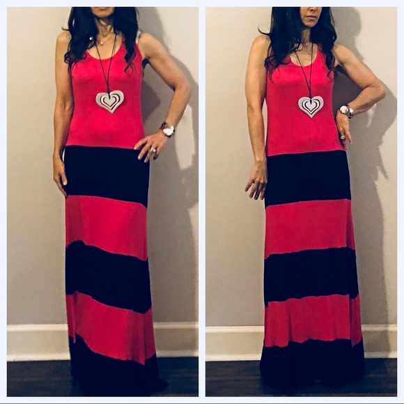 ✨RESTOCKED✨Color block maxi dress - Picture 6 of 7